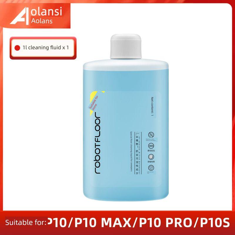 Compatible with Roborock Vacuum Cleaner Accessories P10 Pro/P10S Consumables Dust Bag Side Brush Cleaning Cloth Filter Cleaning Fluid