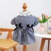 PETCIRCLE Valentines Day Pet Dress Red White Plaid Princess Tulle Skirt Cats Dogs