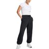 Under Armour Icon Wortmarke Fleece Oversized Bequem Weich Locker Gestrickt Sporthose Damen Unterteile Schwarz 1386503-001