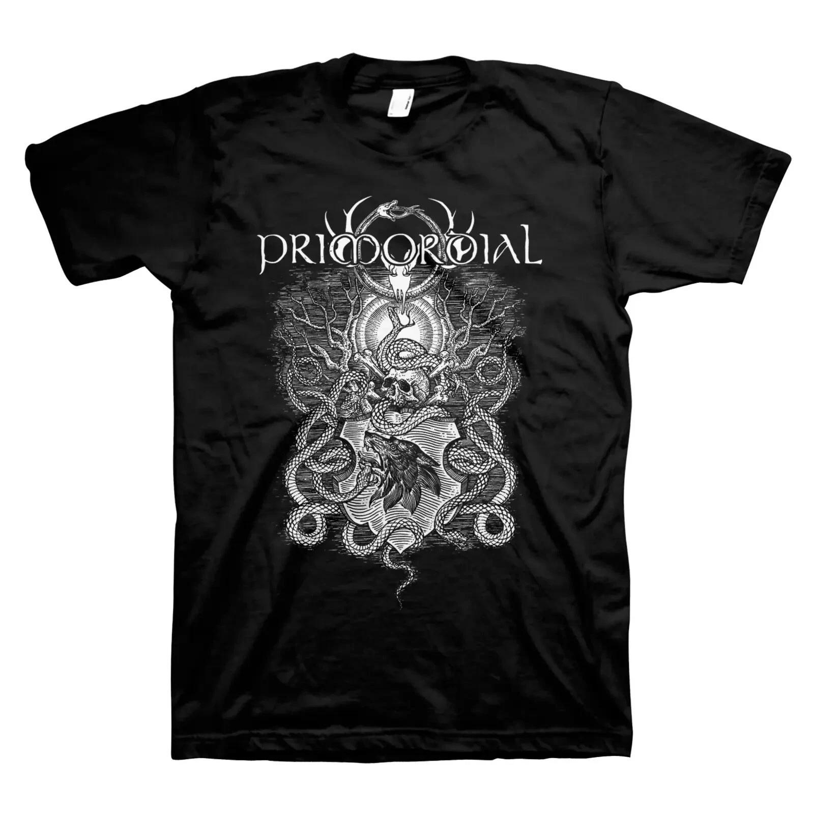 PRIMORDIAL cd lgo HOW IT ENDS Official SHIRT LG New aflame journeys end nameless S