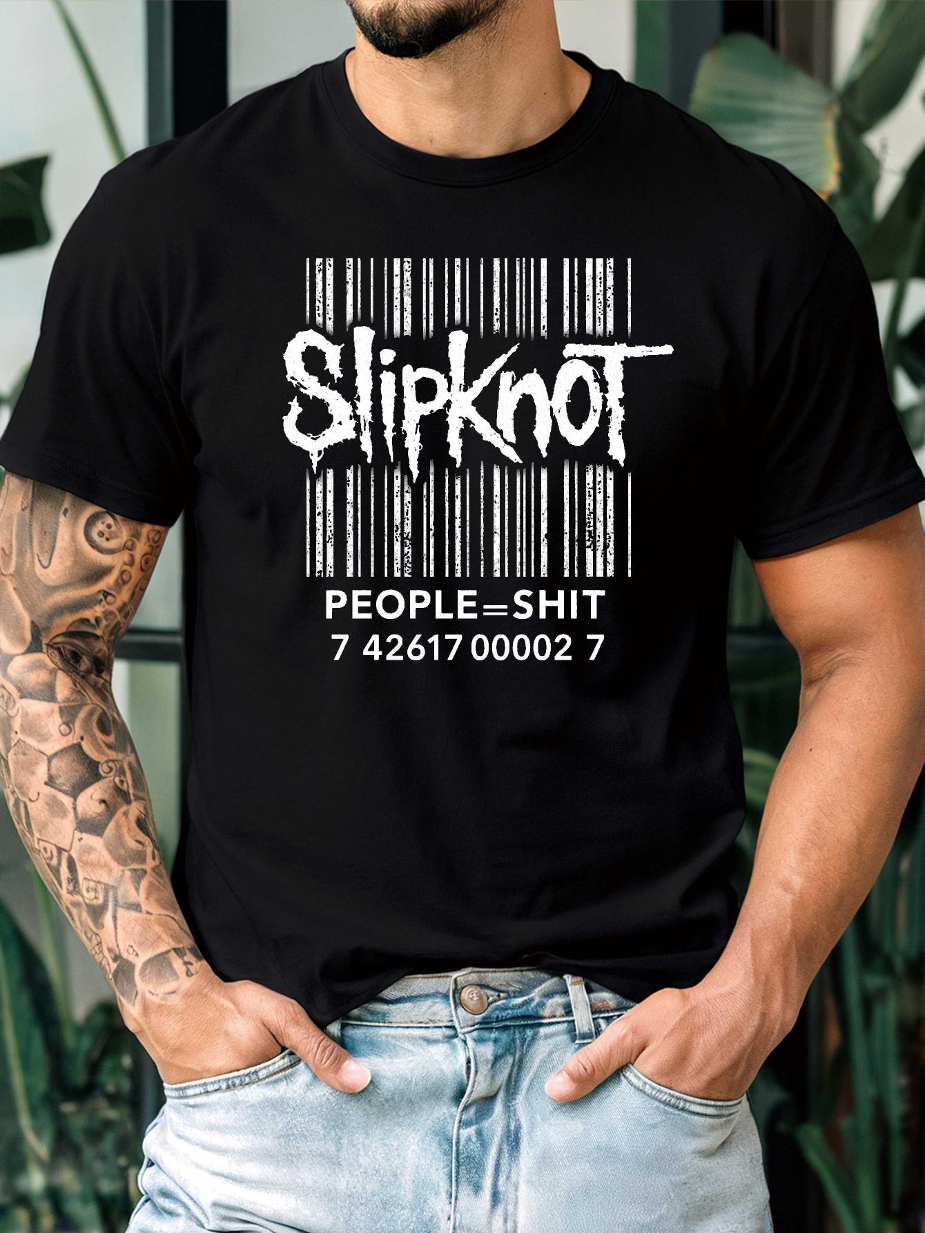 Slipknot Graphic T-shirt -  People = Shit  Print M