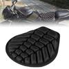 Black Lycra Motorcycle Seat Cover Sunscreen Mat Electric Car Office Seat Cushion
