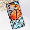 Basketball Basket Sports Case for Samsung Galaxy A51 A53 A54 A31 A52 A12 A13 A21s A22 A32 A11 A22 A33 A41 A52s TPU Phone Cover