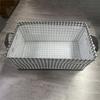 Houndstooth Foldable Pants Storage Box with Steel Frame