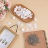 ABBP-400Pack Ceiling Hooks Adhesive Removable Wall Hanger, 2Cm Disc Sticky Ceiling Hooks For Festival Wedding Christmas Decor