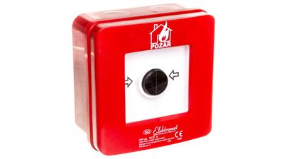 Manual Fire Call Point NO-NO IP65 WP-2s ROP A 921402