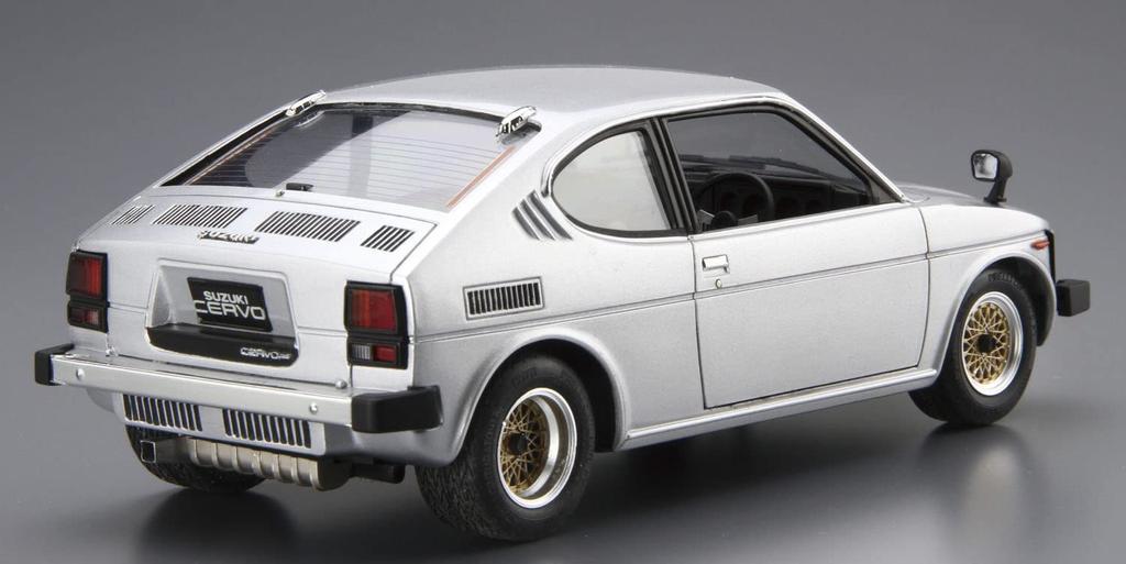 Aoshima Bunka Kyozai Die Modellauto-Serie 127 Suzuki SS30V Cervo 1979 für 2 Autos Plastikmodellbausatz Co., Ltd. 1/20 Nein. Alto/SS20 (Kit enthalten)