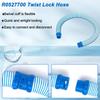 Fast Twist Lock Hose Weight Universal Swimming Pool Cleaner Hose Weight For MX6 MX8 X7 T5 R0527700 W83247 X70105 K12454