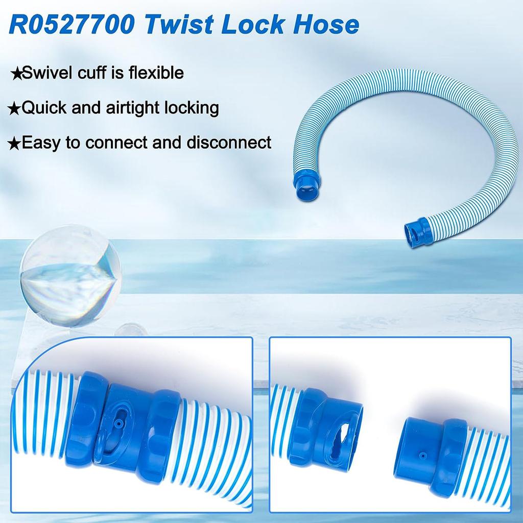 Fast Twist Lock Hose Weight Universal Swimming Pool Cleaner Hose Weight For MX6 MX8 X7 T5 R0527700 W83247 X70105 K12454
