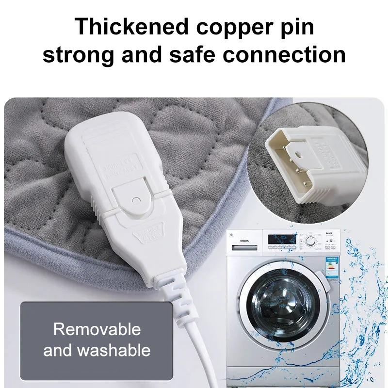 Electric Heating Blanket Body Warming Blanket Machine Washable Office Shawl Knee Warming Leg Heating Rest Blanket