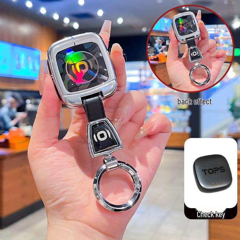 High-End Metal Key Cover for Changan Qiyuan A07 2025, A06 New Energy, and A05/A07 with Buckle