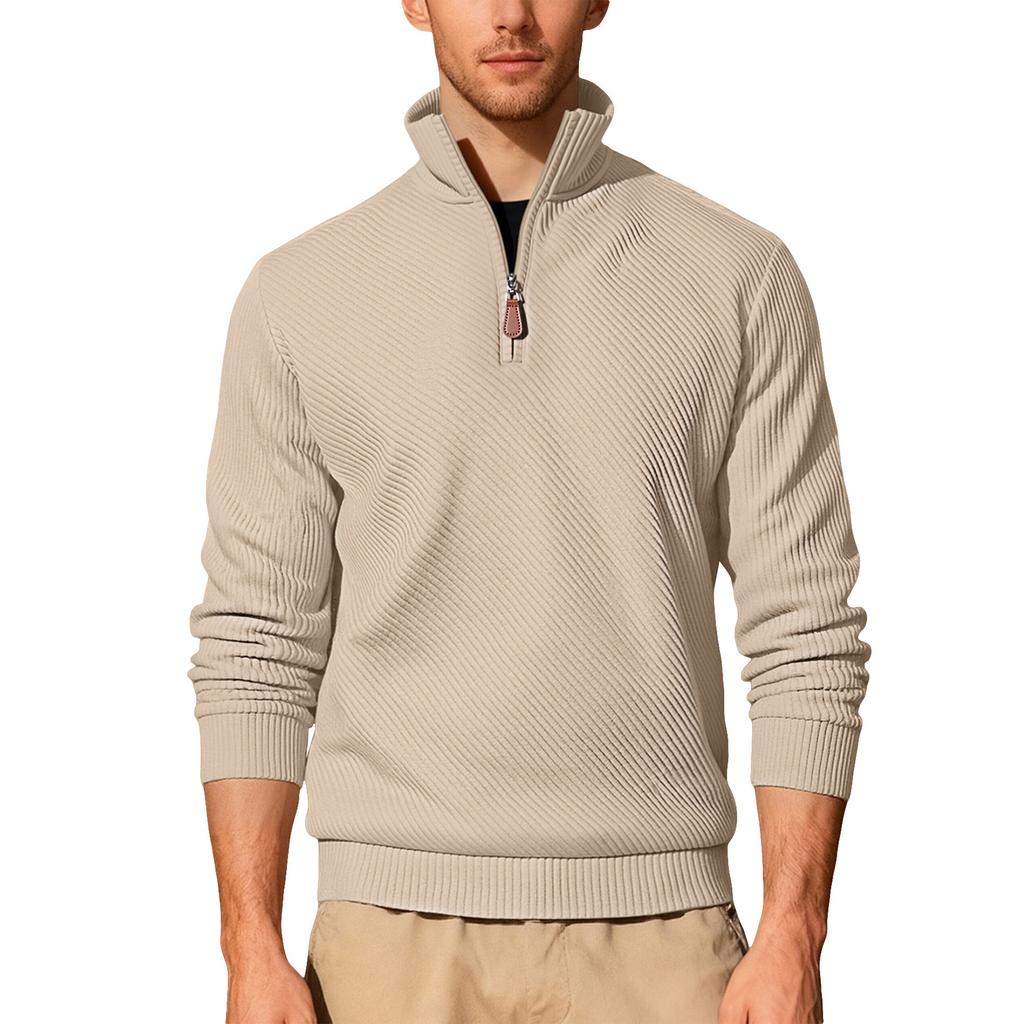 Men's Casual Oversized Hoodie With Turned-Up Collar