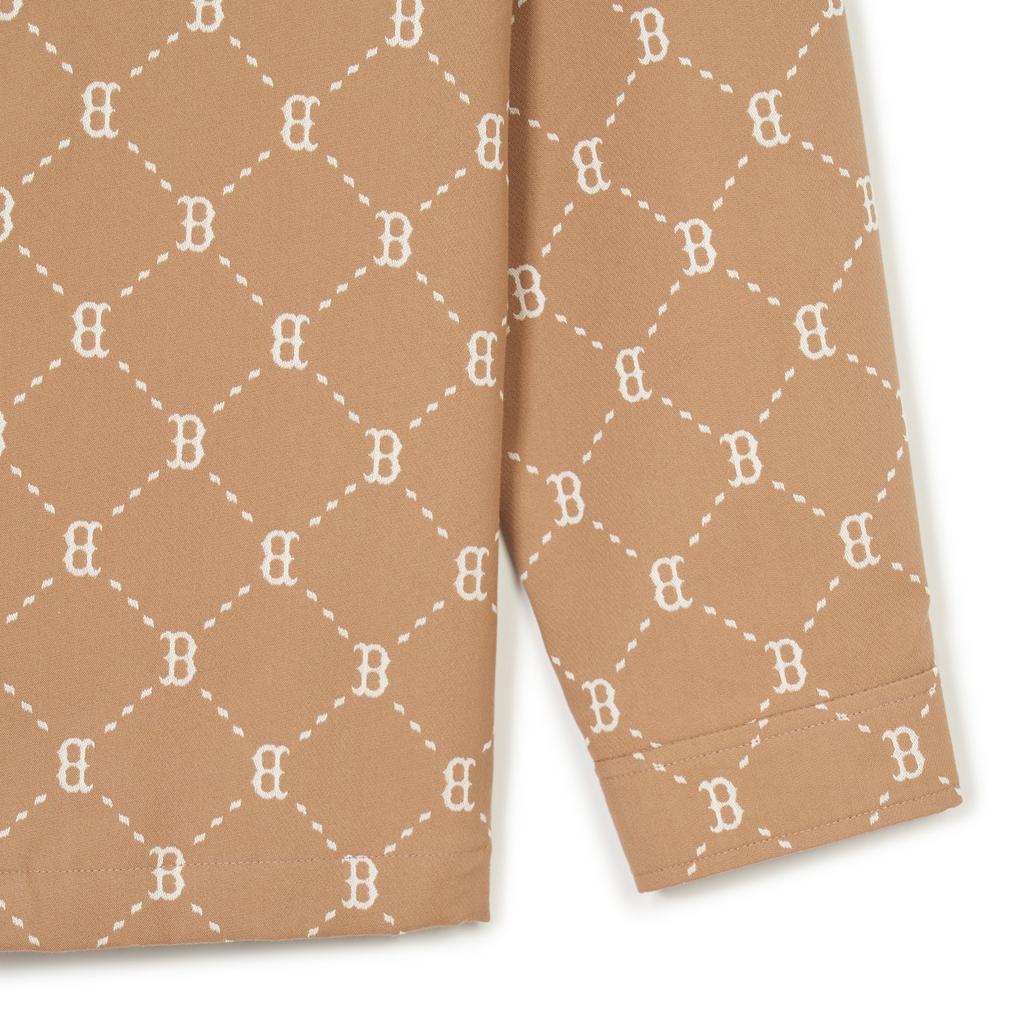 New MLB SS24 Boston Red Sox Jackets Coats Unisex Apricot 3AWSM0441-43CAL