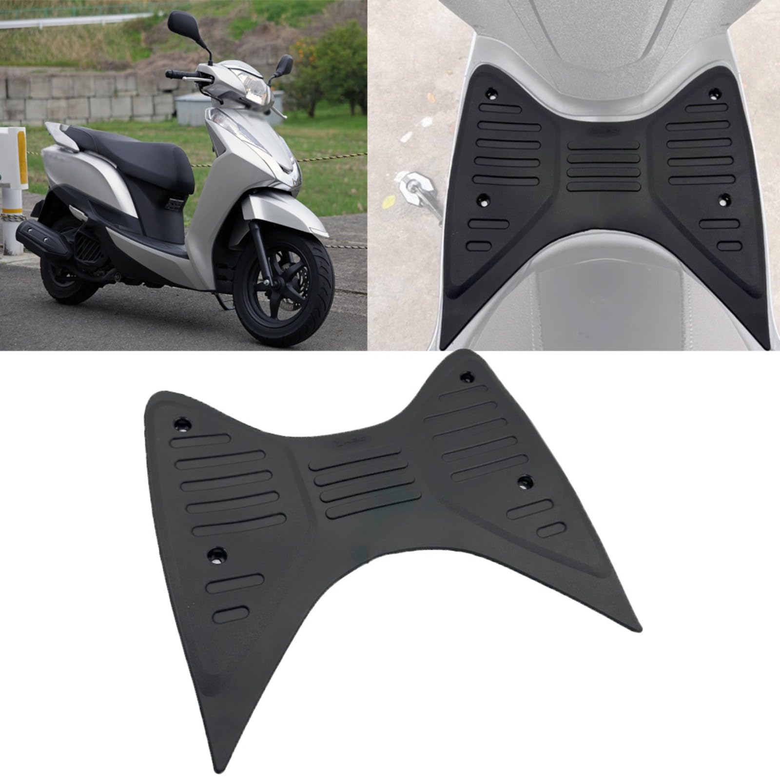 

ДЛЯ LEAD125 LEAD125 lead 125 2021 2022 2023 2024 мотоциклетные нескользящие накладки на ноги, толстые чёрный