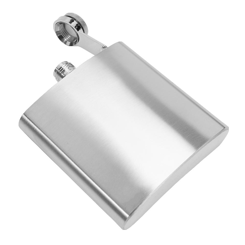 Flask 220ml/8oz Large Capacity Pocket Wine Bottle Stainless Steel