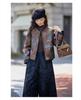 Women's New Chinese Style Jacquard Down Jacket & Wide-Leg Pants Set
