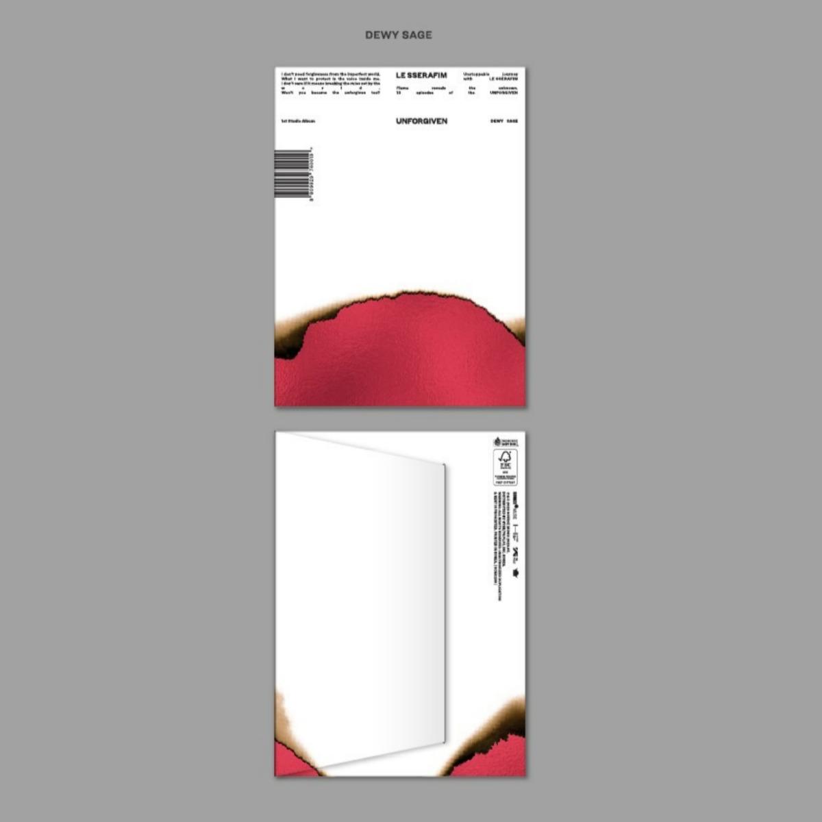 

LE SSERAFIM - UNFORGIVEN / 1-й студійний альбом Vol.1 DEWY SAGE