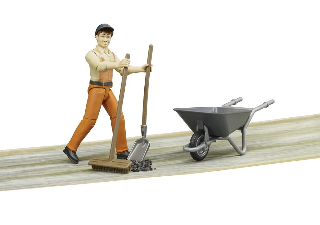 BRUDER Bouwvakker Figuurset 62130