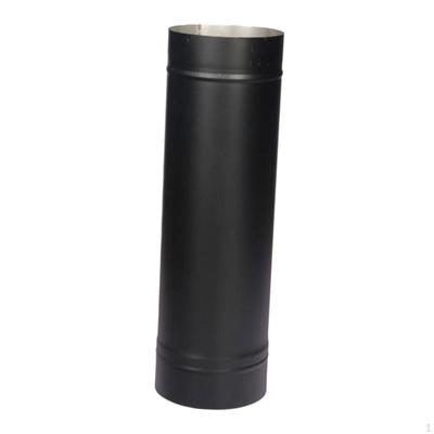 Heater Exhaust Pipe Stove Pipe, Chimney Reliable Tube Heat Resisting Flue Fittings Walled