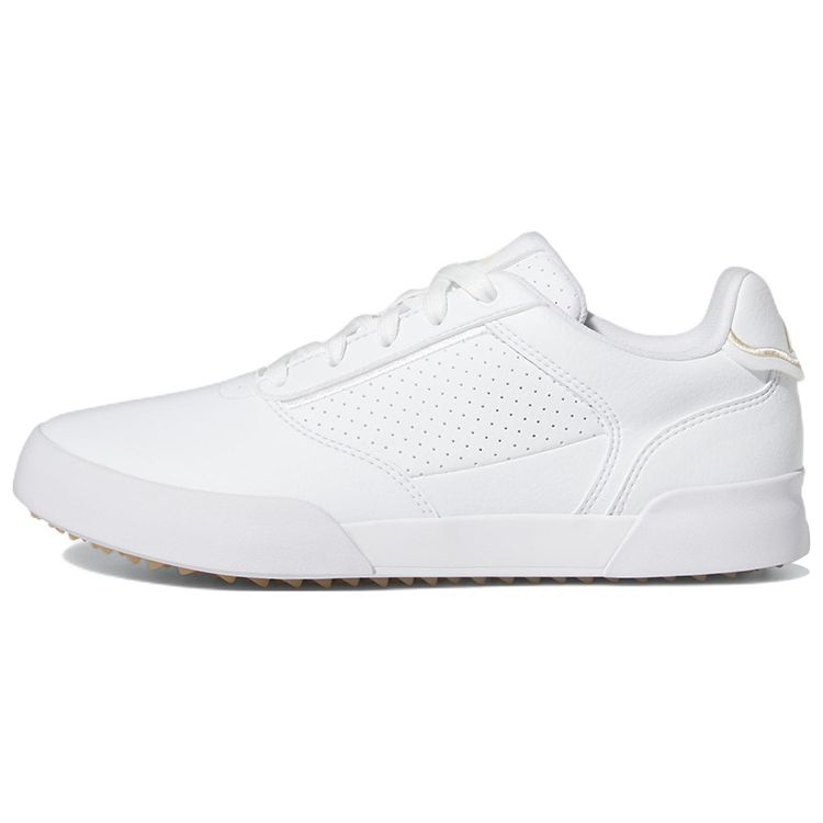 Adidas Retrocross Spikeless Comfortable Trendy Lightweight Durable Non-Slip Low-Top Golf Shoes Women sneaker White GV6915