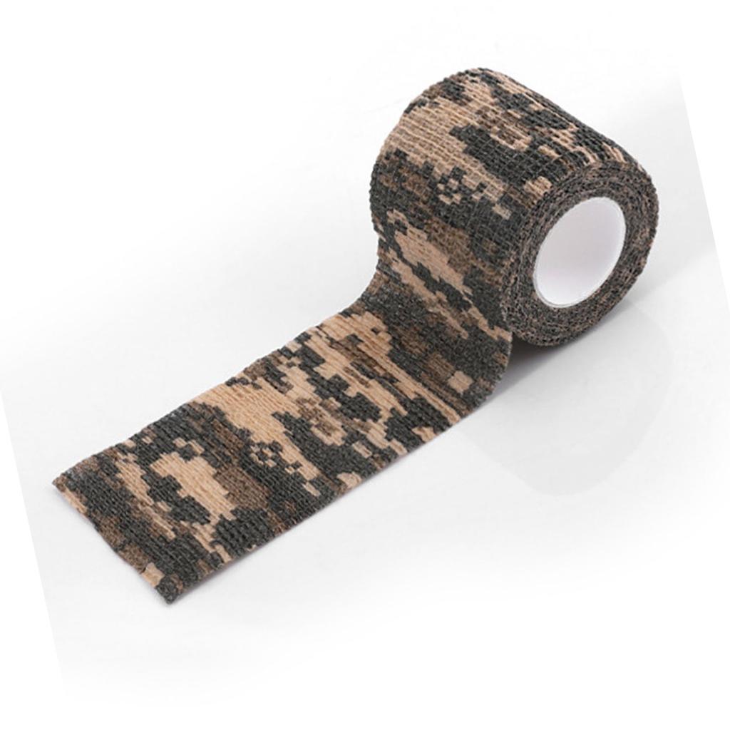 Outdoor Camouflage Tape Non Woven Fabric Self Adhesive Camouflage Strong Wrap Stickers for Outdoor A