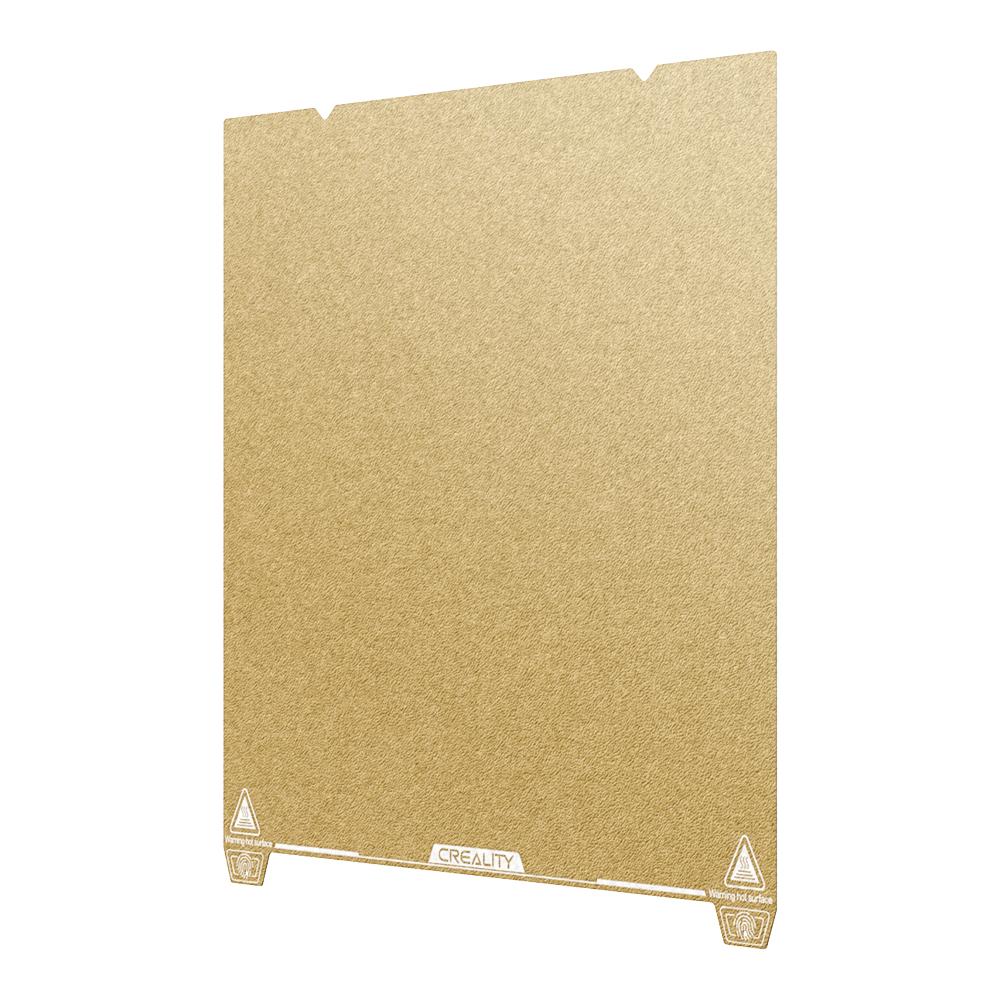 

Creality Golden PEI Build Plate for Ender3 V3 Plus K1 Max 3D Printer 315*310mm Flexible Spring золотой