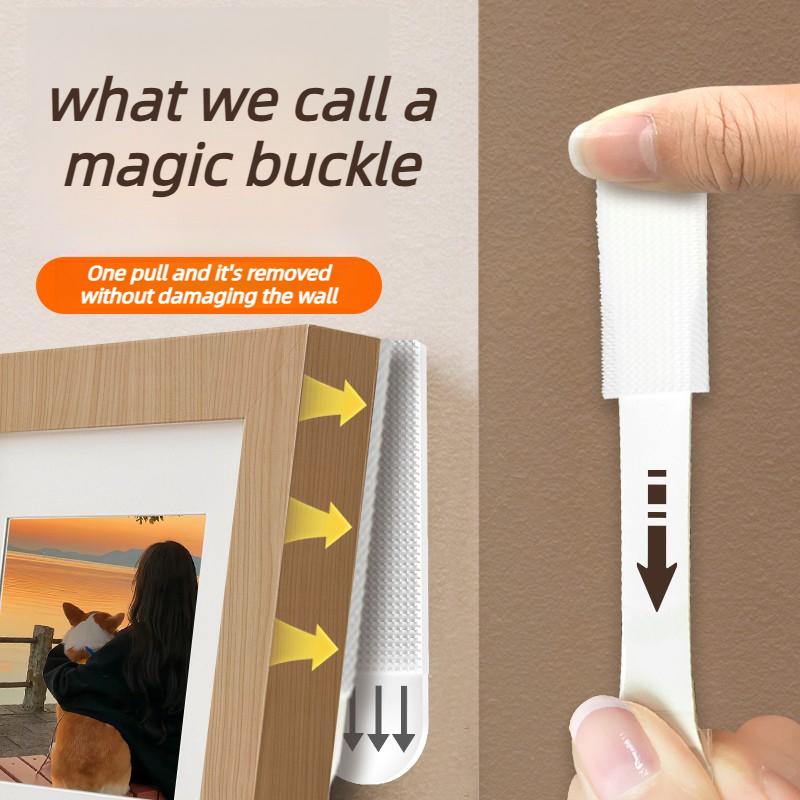 Self Adhesive Wall Mounting Strips Traceless Removable Tape For Photo Frames Posters Home Wall Decor Fixing Accessories