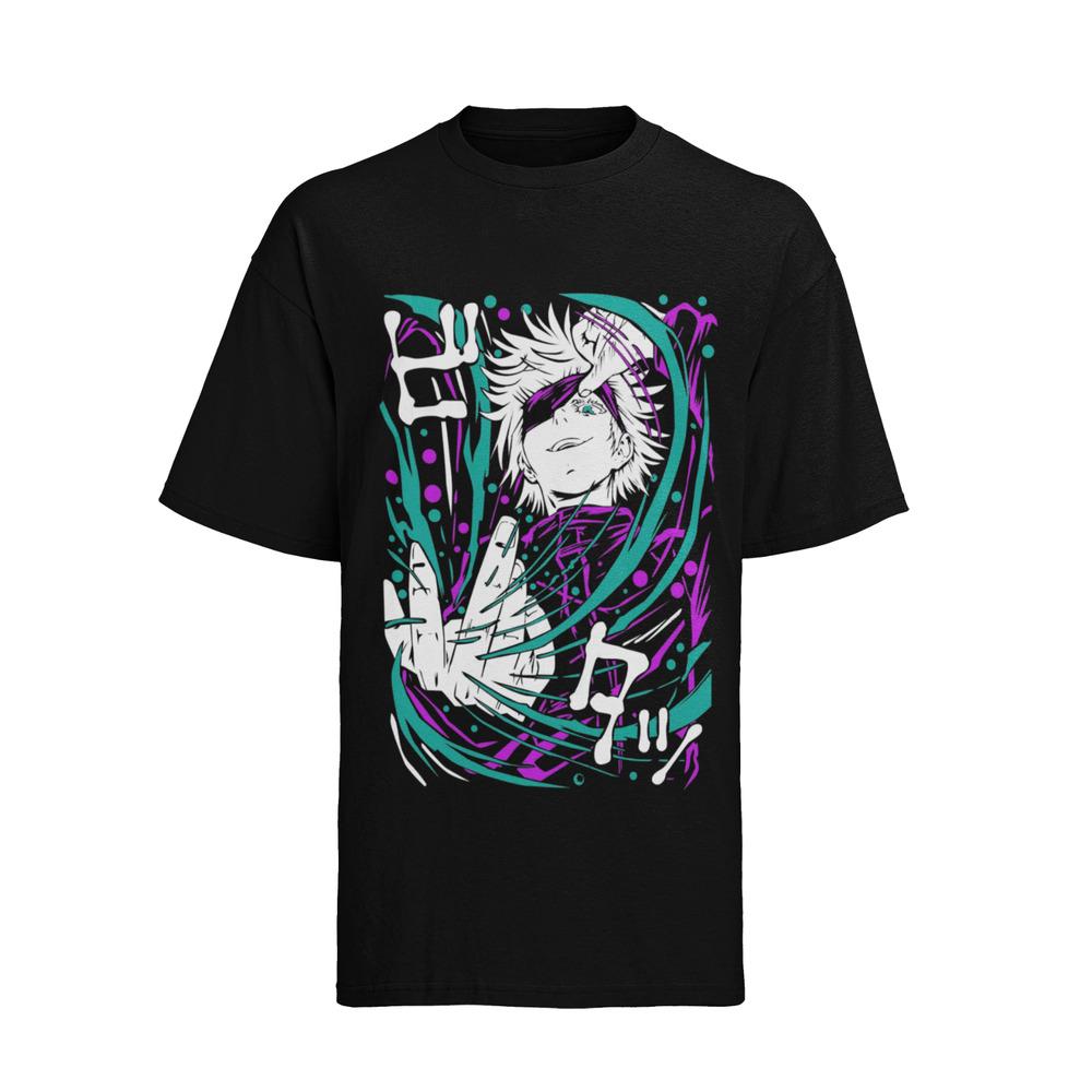 

Gojo Satoru Yuji Itadori Anime jujutsu kaisen Bio Herren Baumwolle Shirt XL