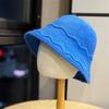 Simple Autumn and Winter New Knitted Wool Hat Children Show a Small Face Sunscreen Visor Basin Hat Cold Hat Women's Fashion