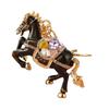 Fashionable Horse Year Keychain Creative Bag Ornament Chinese New Year Hanging Charm For Keys Wallets Phones