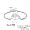 Teamer Vintage Tree of Life Charms Bracelet Women Gold Color Stainless Steel Bracelets 2025 New Jewelry Birthday Gift Wholesale