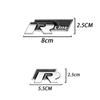 Nowy 1 szt. Metalowy Boczny Błotnik Bagażnika Samochodu Rline R Emblemat Naklejka Dla Volkswagen VW Golf 4 5 6 7 Bora MK7 Beetle Touran Tiguan GTI