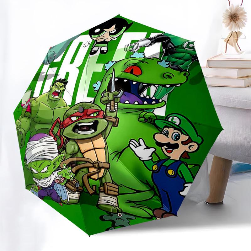 

1pc Green Lantern Superhero Umbrella: Automatic Opening, Foldable Design, Outdoor Use, Perfect Gift for Fans, Travelers, Everyday Use.I012