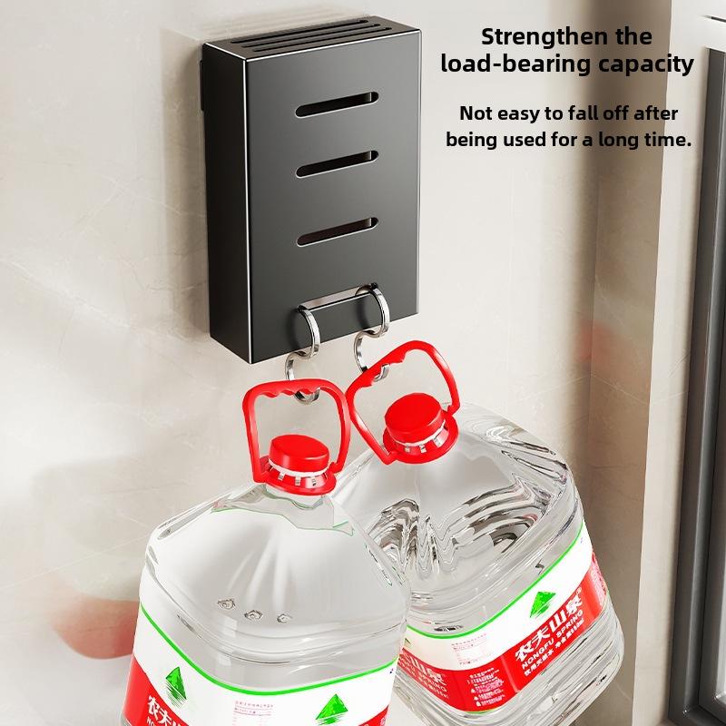 Punch-Free Wall-Mounted Kitchen Knife Storage Rack
