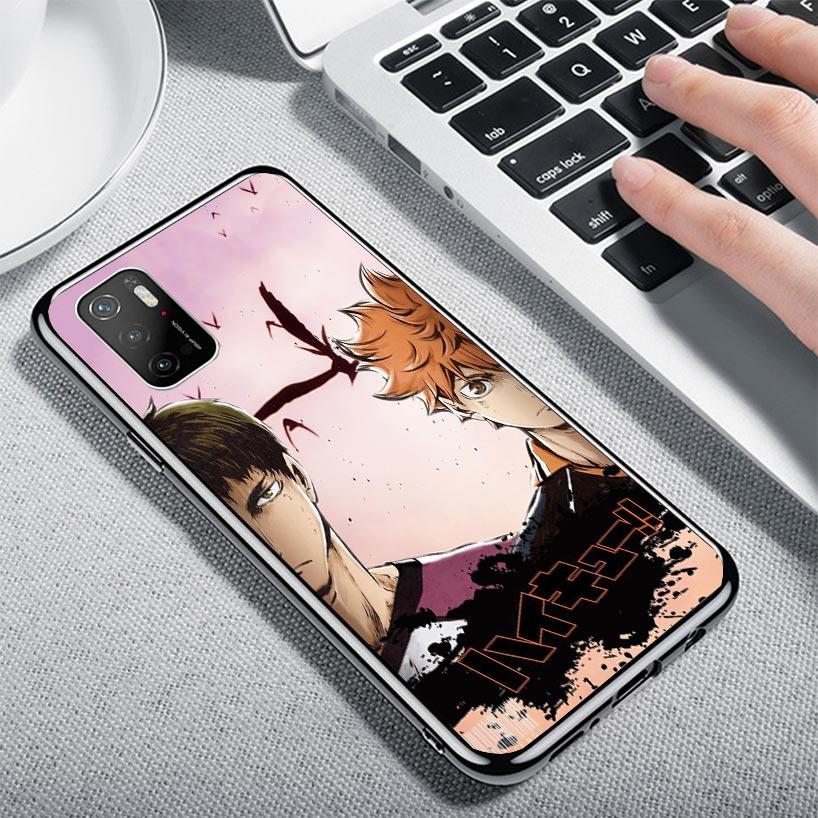 Haikyuu Oya Volleyball Anime Case Phone Cover for Xiaomi Poco X3 Nfc X5 X6 X7 X4 Gt F7 Ultra F6 F5 Pro F4 F3 M5S M5 M4 M3 5G Tre