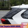 Car Outside Pillar C Column Cover Decoration Trim Frame Sticker Exterior Accessories For Toyota RAV4 XA50 -  2024