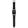 Karl Lagerfeld Cinturino Klawlsaklhpk Apple Watch 42/44/45/49Mm Nero/Black Cinturino Saffiano Monogram
