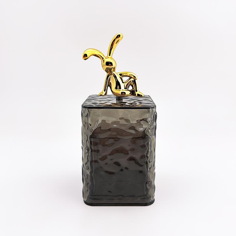 

High-End Living Room Household Toothpick Box Dustproof Glacier Pattern Elegant Storage Container for Kitchen