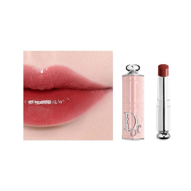 DIOR Lipstick Two-piece set: lipstick refill #720 ICONE idol bean paste red brown + pink romantic shell коричневый