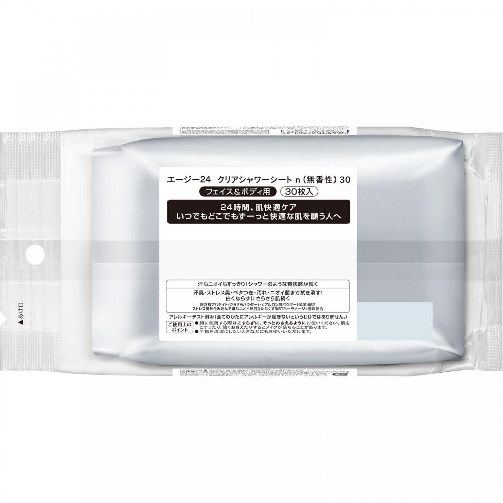Adio24 A24 Przezroczyste Chusteczki do Kabiny Prysznicowej 30 Sztuk Fine Toody