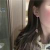 Natural Pink Morgan Stone Long Earrings