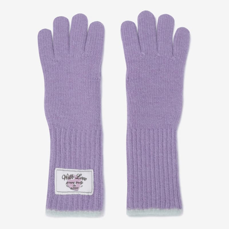 

ZOOC Lauren Jung Label Цветные вязаные перчатки VO_Z254PHV720 Violet_VO1_FREE_99