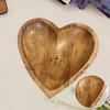 Wooden Heart Blessing Bowl Handcrafted Blessing Bowl With Cards, Dough Bowl With Blessing Cards, Religious Gifts, Heart Blessing Bowl, Christmas Gifts