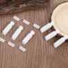 12 Pieces Vertical Blinds Replacement Stem and Gear Vertical Blinds Components Accessories Window Valance Curtain Clip Bracket Control Wand Plastic
