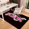 1pc AKA Logo9 Print Area Rug - Soft, Washable Non-Slip Indoor Mat for Office Chairs, Living Room, Home Office Decorative Rug