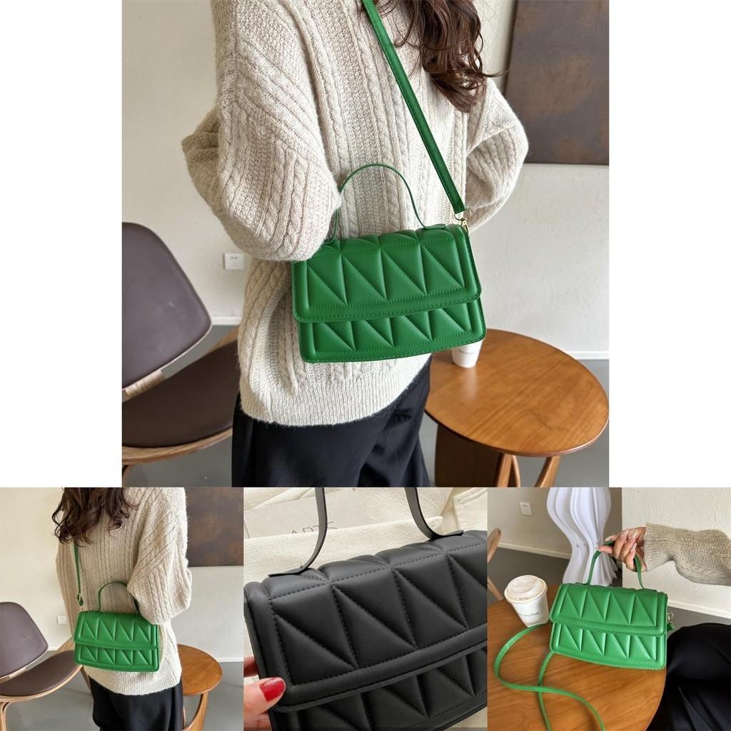 Retro Candy Color Imprint Casual Shoulder Handbag For Women New Collection For Fall 2023