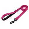 Reflective Nylon Dog Leash Soft Handle Heavy-duty Anti-Pull Pet Rope Outdoor Walking Training Leash for Small Medium Large Dogs