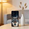 Savage Wolf Theme Phone Case For Samsung S25,S24,S21,S22,S23,S30,Ultra,S20,Plus,Fe,Lite,Note,10,Black Cover