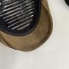 Angola Red Retro Leather Cap Women's Autumn and Winter Literary and Casual Fashion Celebrity Style Warm Forward Hat