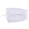 2PCS Net Plopping Cap Multifunctional Adjustable Drawstring Curly Hair Drying Net Bonnet for Home Hotel White